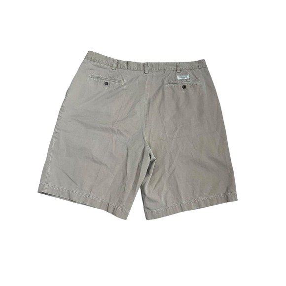 Polo Ralph‎ Lauren Big & Tall Tyler 10"Shorts Pleated Khaki Beige Men's Size 44T - Picture 2 of 5